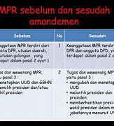 Tugas Dpr Sebelum Amandemen